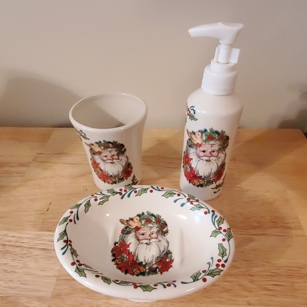 Ceramic bath set🎅🎅🎅